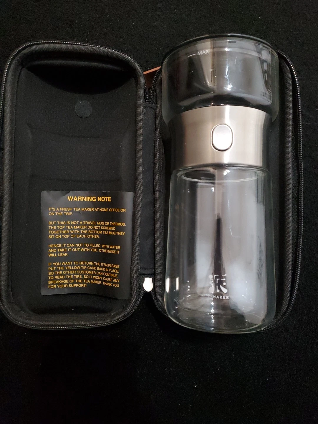 Zenz tea infuser for loose tea Travel
Opens in a new window or tab