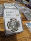 1962 Canada Silver Dollar PCGS PL65CAM Cameo  LOW POP!!