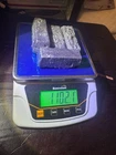 1102 grams vintage silver bars