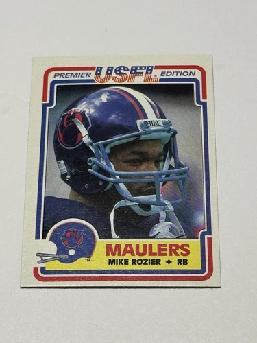1984 Topps USFL #109 Mike Rozier