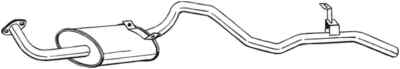 BOSAL 286-039 ENDSCHALLDÄMPFER FÜR TOYOTA