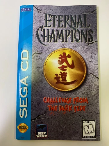 Eternal Champions: Challenge From the Dark Side (Sega CD, 1994) Complete!
