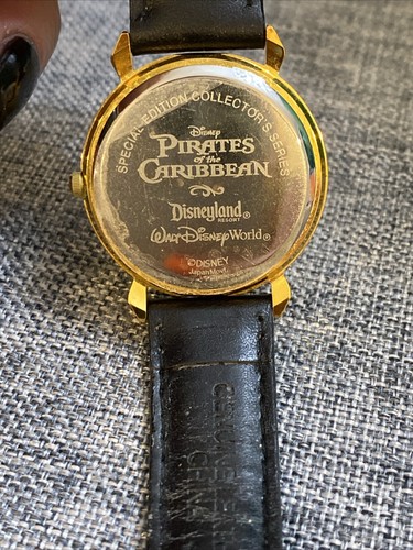 Disney Pirates Of The Caribbean Special Edition Collectors Watch Needs Battery - Picture 5 of 5