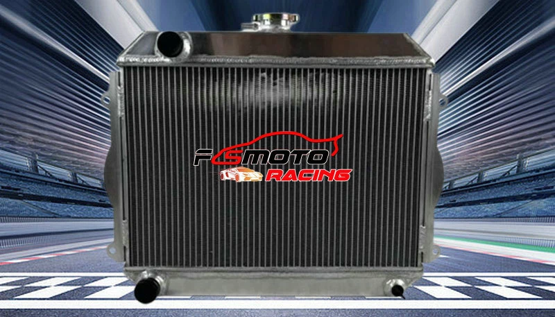 Radiador de aluminio para 75 76 78 79 1975 1976 1977 1978 1979 Toyota Corolla Foto 2 de 4