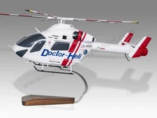 McDonnell Douglas MD900 Doctor Heli Desk Wood Helicopter Model Large Scale 1/24