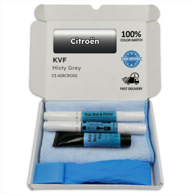 Lackstift für Citroën Grau MISTY GREY KVF C3 AIRCROSS Stift Stick Kratzer