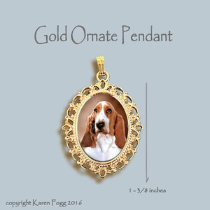 basset hound necklace