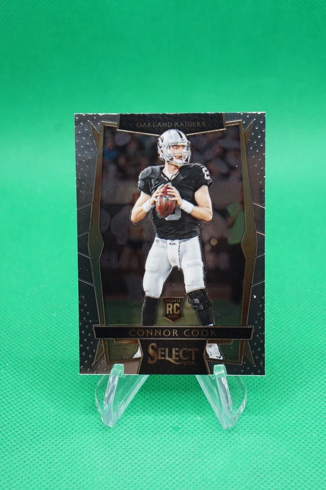 (2 Cards) 2016 Select Base Concourse #50 Connor Cook Oakland Raiders TU1 - Image 3 of 4