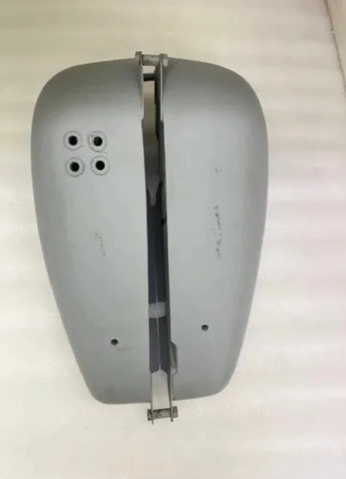 APTO PARA Indian Chief Scout Civil Militar Posguerra Acero Crudo Gasolina Tanque y Tapa Foto 3 de 4