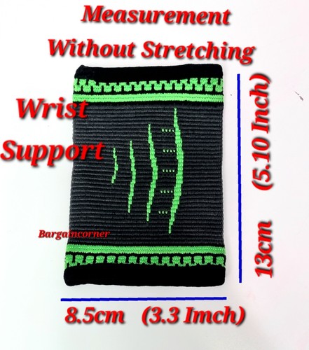 Wrist Support Sleeve Compression Bandage Elasticated Easy Use Sports & Daily Use - Picture 4 of 14