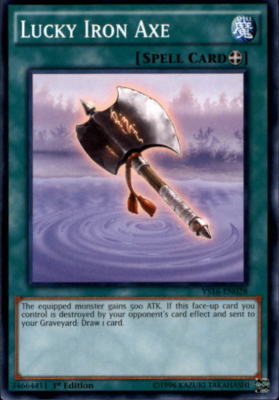 2016 Yu-Gi-Oh Yuya #YS16EN028 Lucky Iron Axe C | eBay