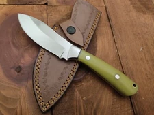 Custom Handmade Full Tang 12c27 Stainless Steel Fixed Blade Camp Hunting Knife