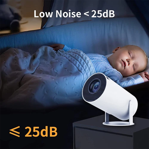 Mini Theater HDMI Projector For Android 11 Portable 2.4G+5G Wifi Bluetooth Home - Picture 4 of 14