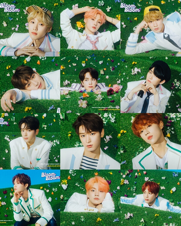 THE BOYZ ドボイズ　bloom bloom サノク　ニュー　トレカ　レア THE BOYZ BLOOM BLOOM 2nd Single Album CD+Book+Pop-up+Sticker+