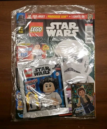 Lego Star Wars Princess Leia Minifigure Magazine BRAND NEW SEALED French 