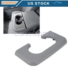 For Ford F250 350 Center Console cup Holder Replaces Pad Light Flint Grey 99-10