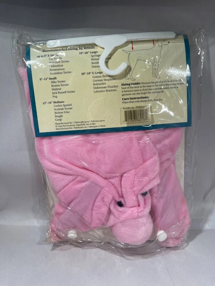 Piggy Pooch Dog Costume by Casual Canine New Halloween XS–XL Oink-tastic Style - Image 2 of 4