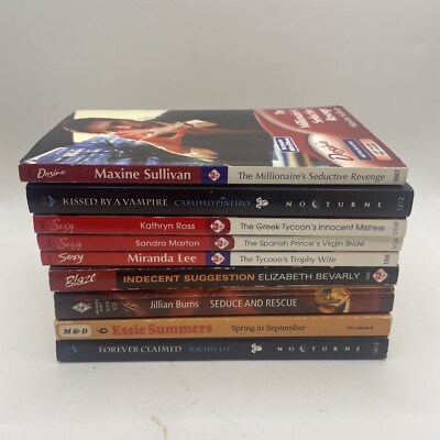 Harlequin Mills & Boon Books Women's Fiction Love Romance x 9 Bundle Lot