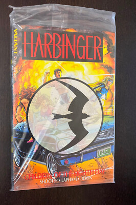 HARBINGER Volume 1 TPB (1992 Valiant Comics) -- OOP -- SEALED With #0