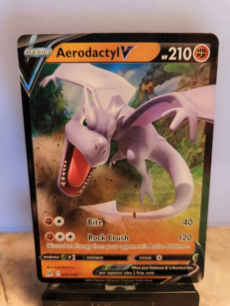 Aerodactyl V 092/196 Lost Origin SWSH11 Pokemon English NM