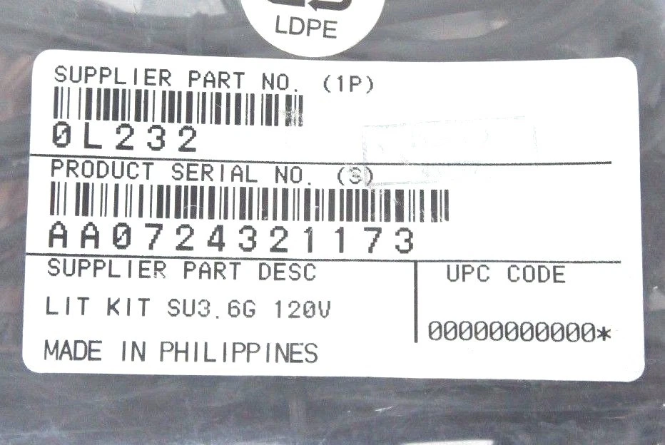 NIB APC 0L232 LITERATURE KIT FOR SU3.6G POWER SUPPLY - Image 3 of 3