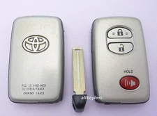 OEM refurb TOYOTA 4RUNNER VENZA PRIUS keyless entry remote fob HYQ14ACX +NEW KEY