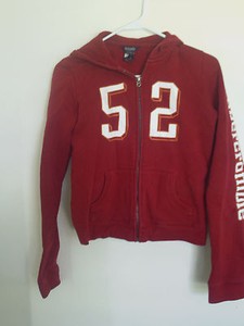 Boy’s Abercrombie & Fitch Red Sweatshirt Hoodie Size XL 
