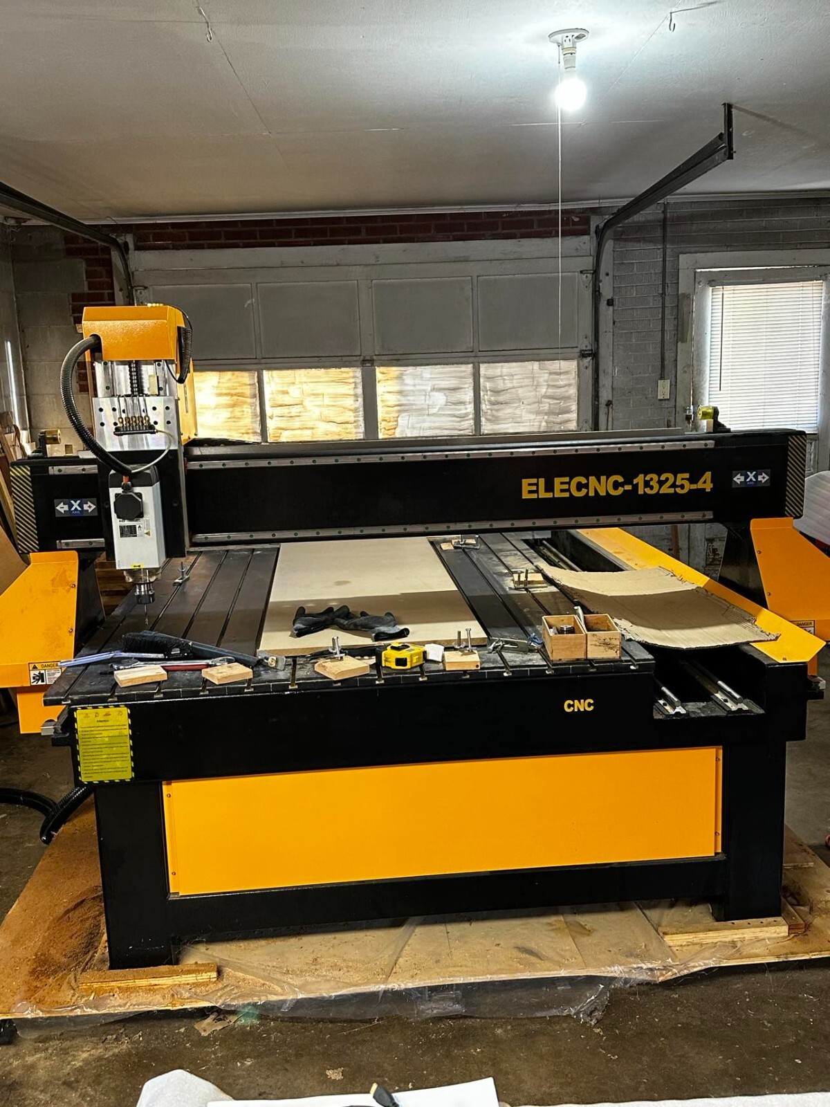 cnc router machine 4'x8' handheld controller with usb port, no computer ...