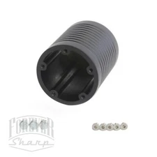 4" Black Extension Hub/Spacer Kit for 3-hole adapter to 5-hole steering wheel