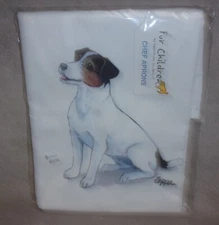 Jack Russell Terrier Dog Adult Size Kitchen Chef's Apron with Pocket by Zeppa