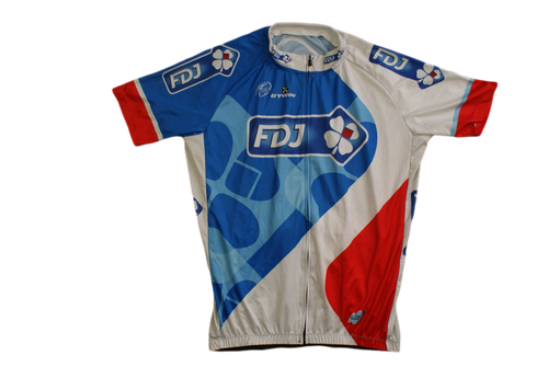 Nalini Francaise Des Jeux Cycling Top Jersey - White - XL