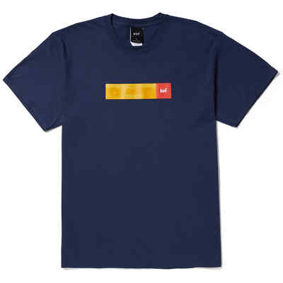 Huf X Chocolate Skateboards Shirt Milton Navy 