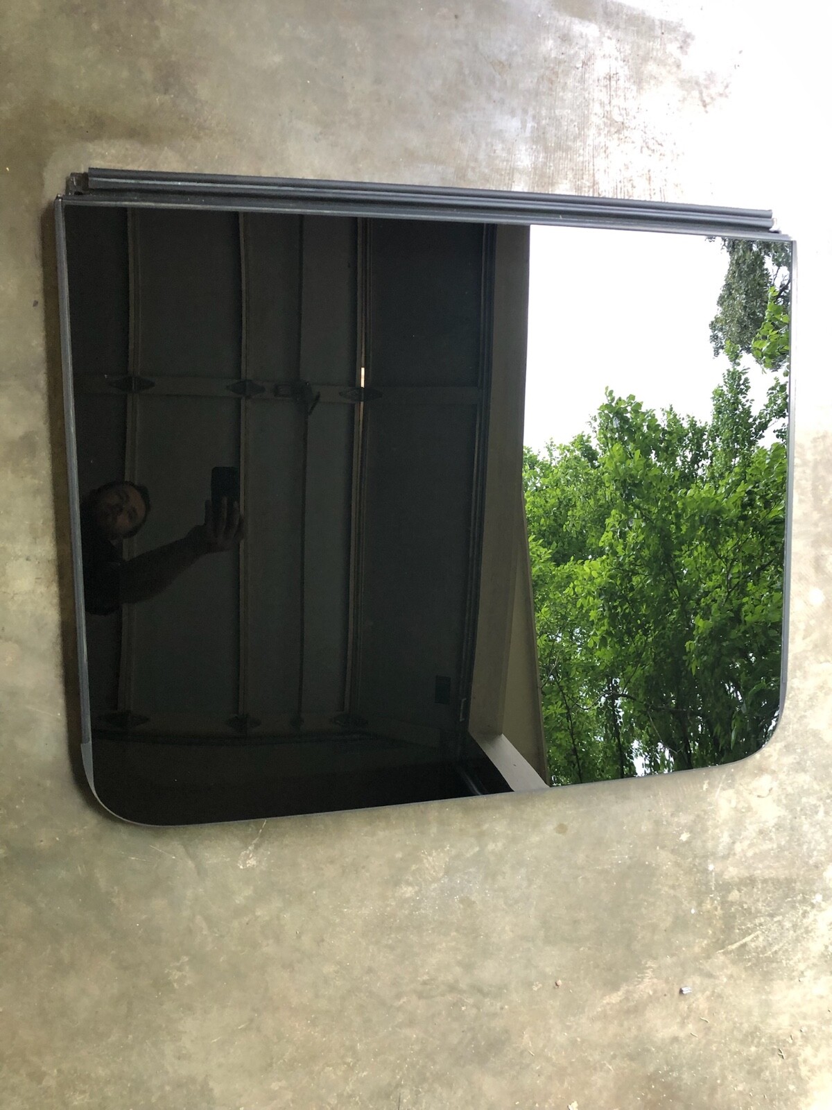 PANORAMIC ROOF MOONROOF REAR GLASS 20092012 AUDI Q5 8R 5N0 877 056 OEM