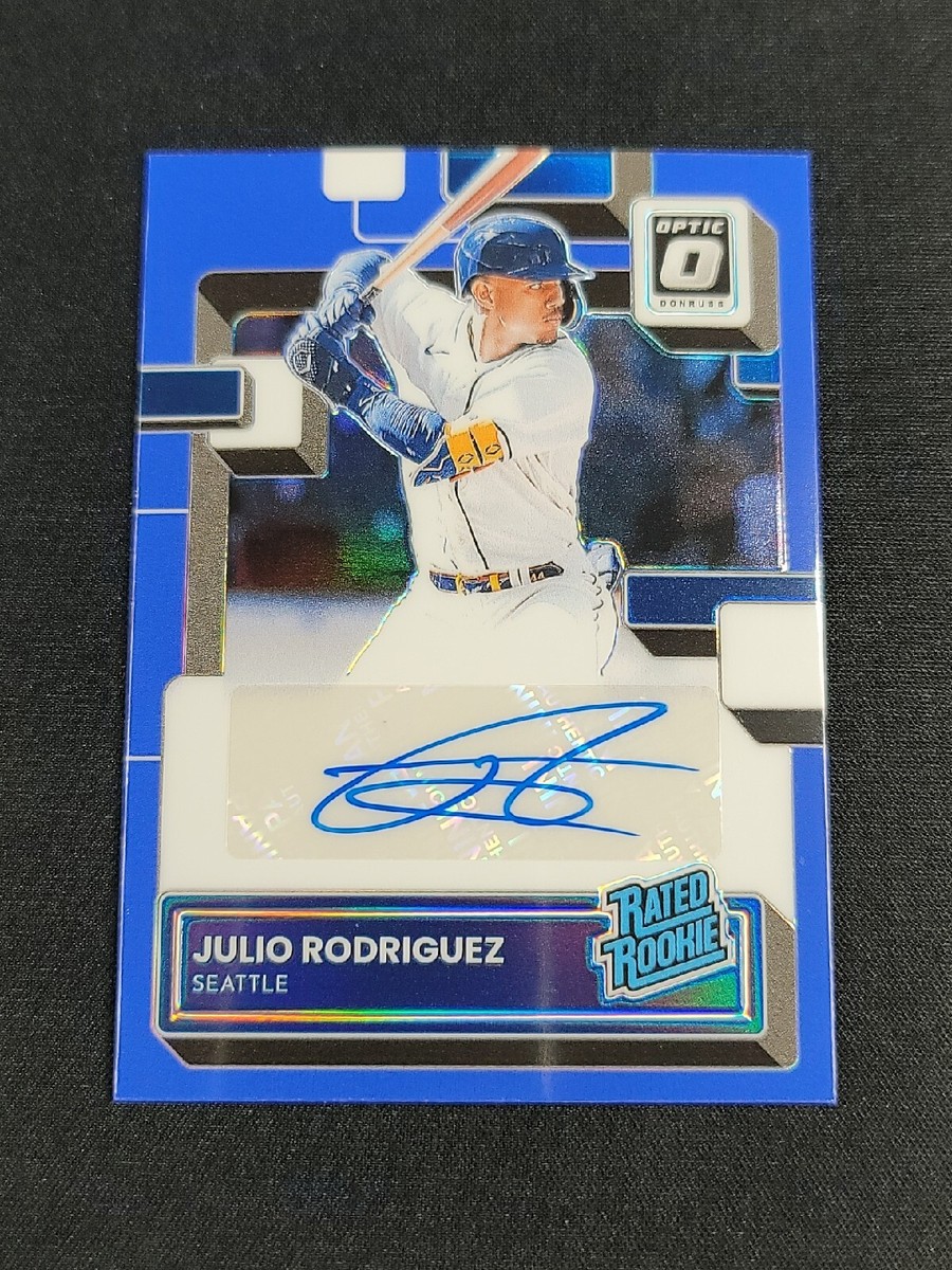 スポーツ選手 06/50 JULIO RODRIGUEZ AUTOGRAPH CARD 2025 Topps Series 1 - Flagship Real One Autographs Julio
