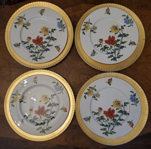 Castleton China Ma Lin Dinner Plates Set Of 4