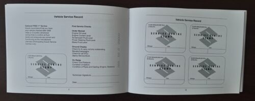 Suzuki Service History Book SUZUKI VITARA SWIFT ALTO - Picture 3 of 3