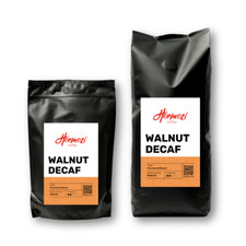 Walnut Flavoured DECAF Coffee Beans / Ground Sugar-free Vegan Gluten-free