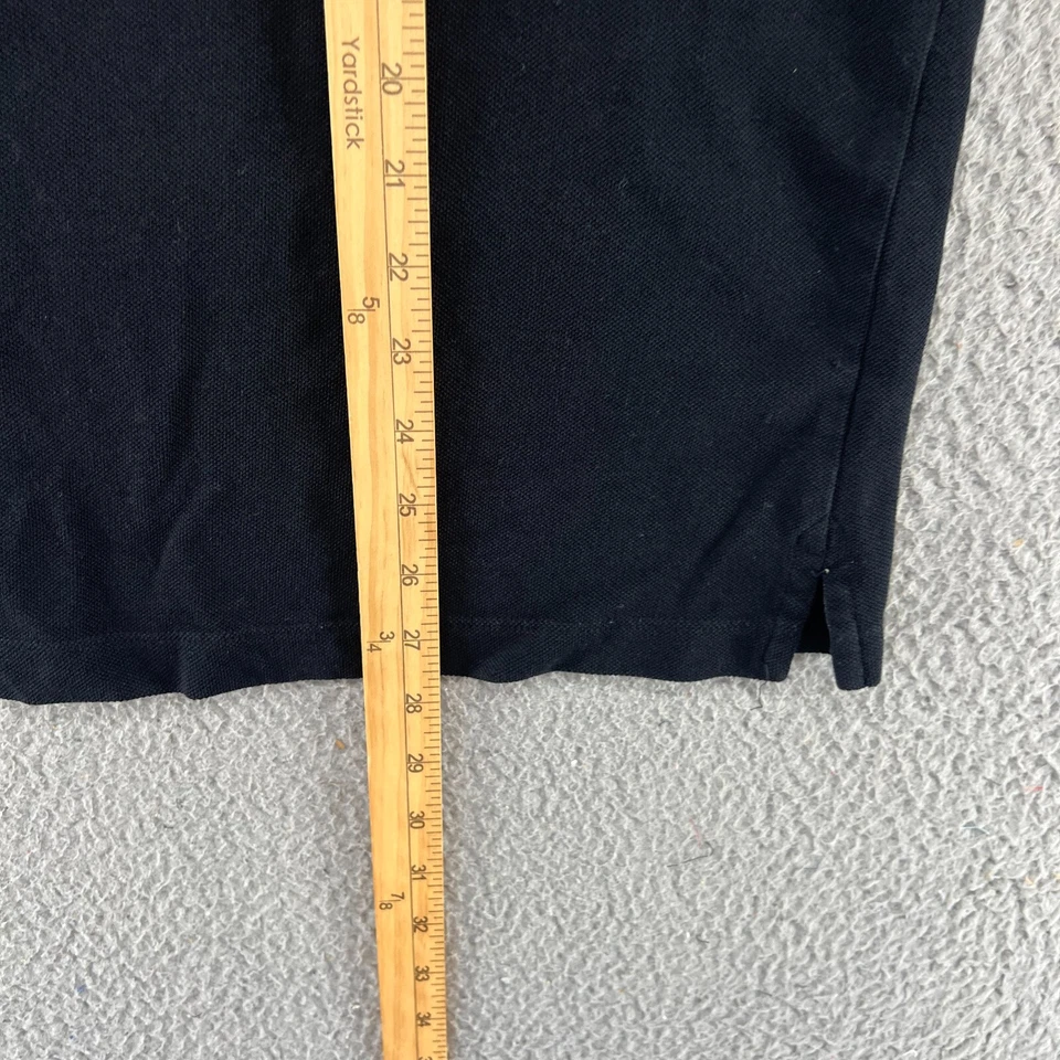 Burberry London Polo Shirt Mens Large Black Nova Check Preppy Golf * - Image 4 of 4