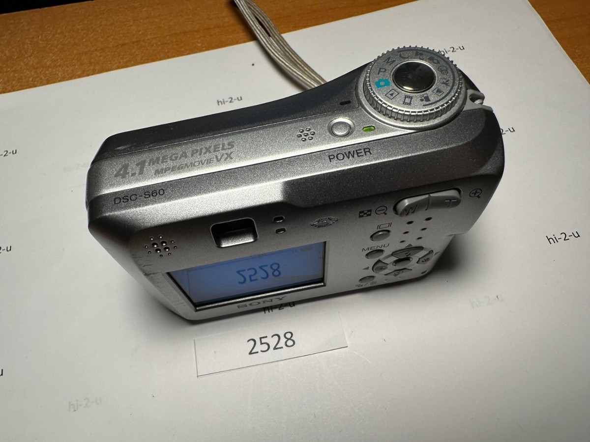 Sony Cyber-Shot Digital Camera DSC-S60 (2528) | eBay