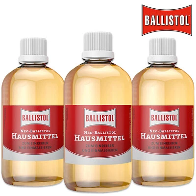 3x Ballistol Neo-Ballistol remedio casero con efecto profundo cuidado de la piel herida 100 ml