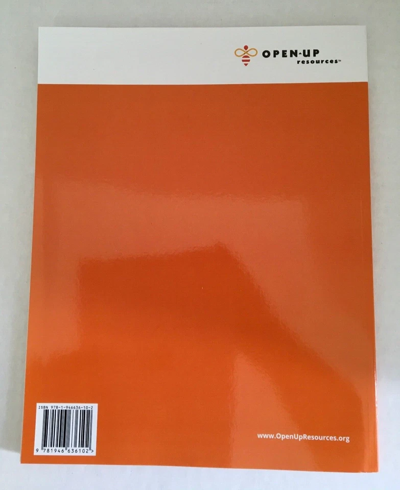 Open-Up Resources Grade 6 Mathematics Unit 9 Student Workbook - Image 3 of 3