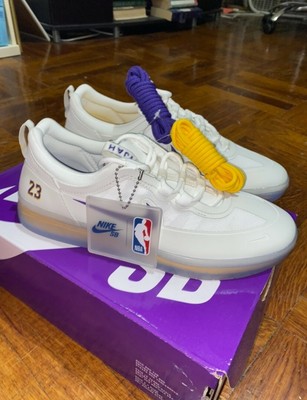 Nike SB Nyjah Free 2 x NBA Lakers | eBay