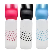 3PCS Hair Tint Brushes Dye Applicator Bottle Hair Color Bottle Hair Dye Kit