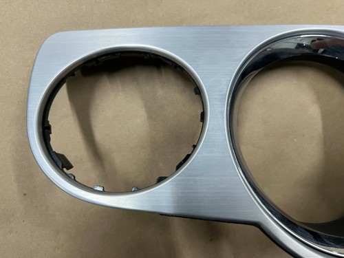 Cuadro de instrumentos Mustang 2011-2014 moldura envolvente estilo aluminio cepillado - Imagen 2 de 6