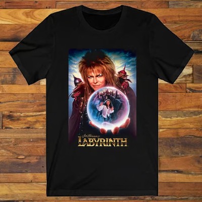 Labyrinth Movie Men's Black S-5XL