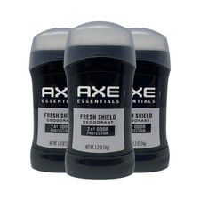 3 Pack - Axe Essentials 24-Hour Odor Protection Deodorant, Fresh Shield, 1.2oz