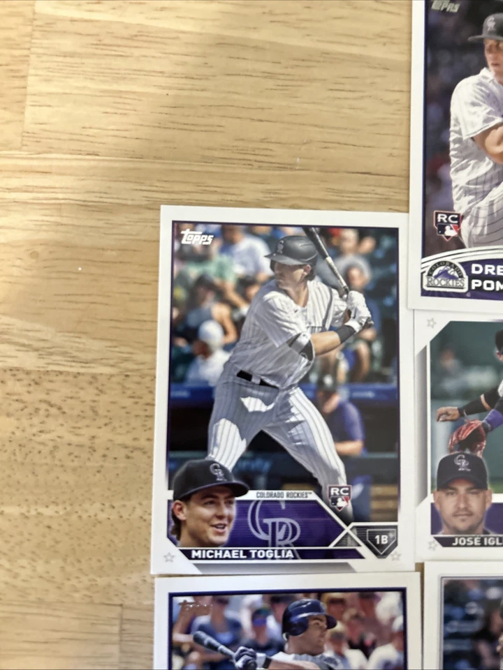 科罗拉多落基山脉棒球卡收藏(10张卡) — 第 2/4 张图片