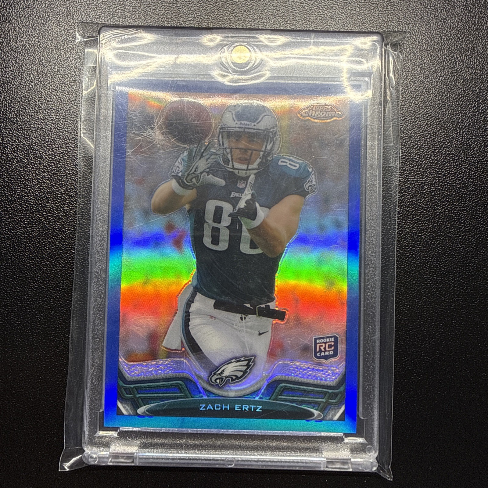 Zach Ertz   2013 Topps Chrome #76 Blue Refractors /199 Rookie SP