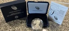 2016-W Proof $1 American Silver Eagle Box, OGP & COA 060914