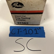 Gates Import Car Cap Testing Adapter 31382 Radiator Pressure Test Tool